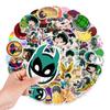 100 Hero Academy Graffiti Stickers Balance Car Skateboard Helmet Decorative Stickers Anime