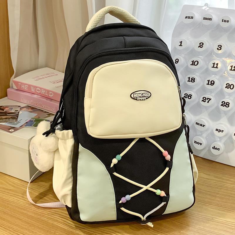 Children's Schoolbags for Primary School Students  Female College Students  Contrasting Color Backpacks