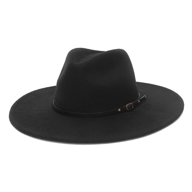 Buy Wide Brim Women Elegant Fedora Hat 