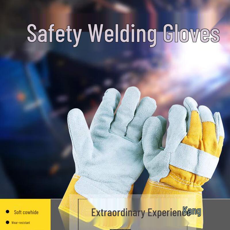 Cowhide High-Temperature Welding Gloves Size 9