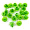 ECF5022-1 20 Pieces Door Panel Interior Trim Retainer Green Clips for Honda 91560 SZW 003