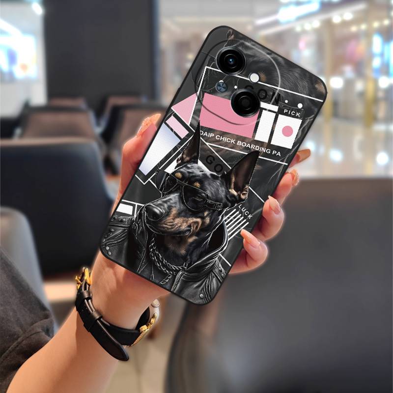 Protective Dirt-resistant Phone Case For Tecno POP9 4G/Spark GO 1/GO1S/KL4 Shockproof Fashion Design Cartoon TPU Cute
