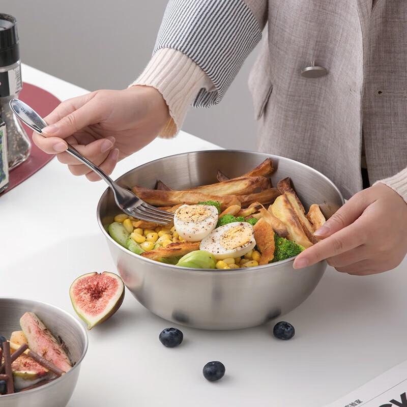 CHAHUA Zhenxiang 304 Stainless Steel Salad Bowl