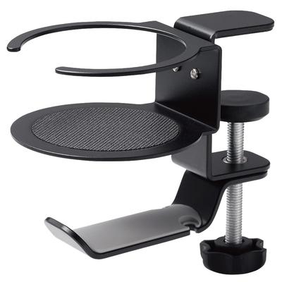 ELECOM Headphone Standclamp Type360 Degree Rotationblack
