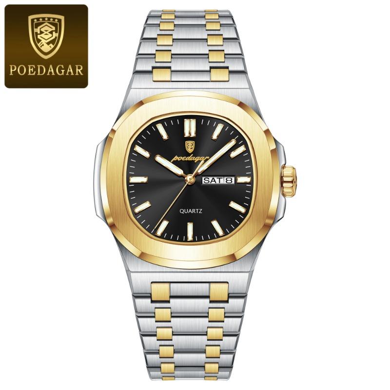 New Top Brand Ultra-thin New Women's Watch Waterproof Luminous Luxury Quartz Double Calendar Watch