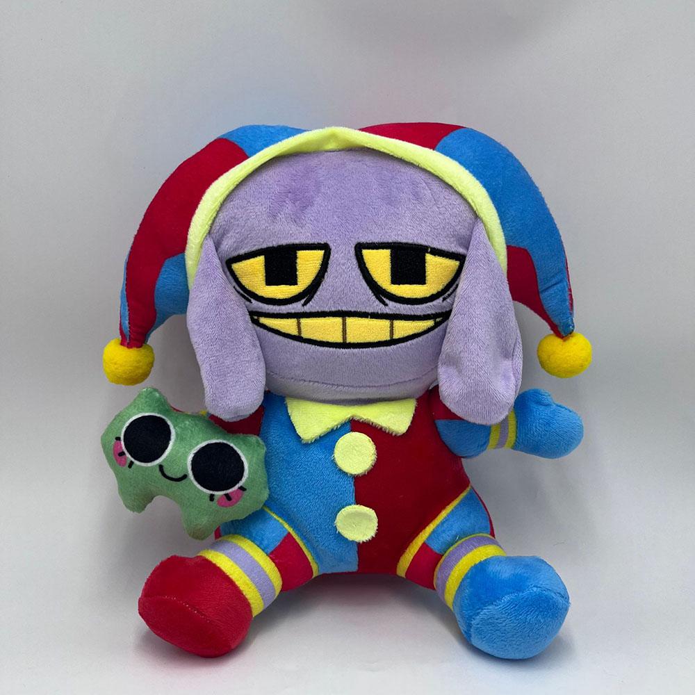 Pomni Suit Jax Plush Doll XMAS Gift 22cm TV Amazing Digital Circus Jax Stuffed Toy Pillows Gift Plusie XMAS Birthday Dolls