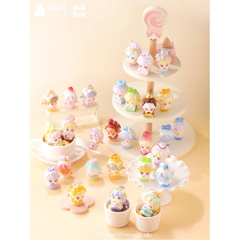 Null Nai Bao Cat Tea Party Series Mini Trading Figure 1box 8pcs