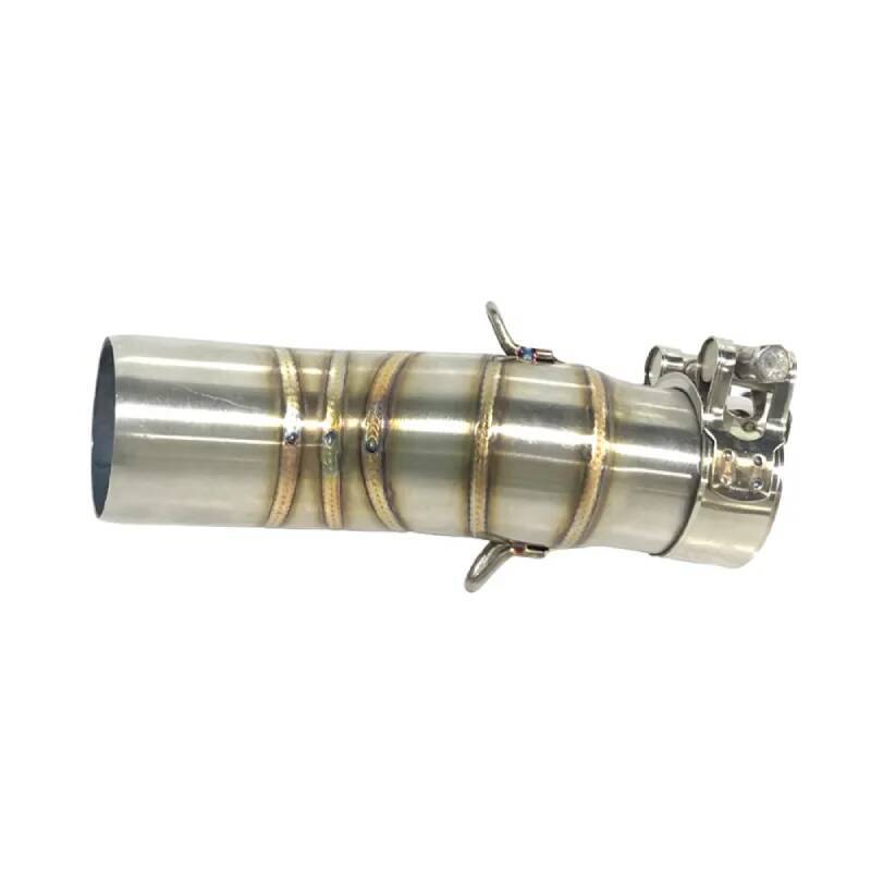 450Mt 2023+ CFMOTO For 450 Middle Exhuast MT Motorcycle Link Pipe Connect 51Mm Motorcycle Escape Exhaust Muffler Pipe +