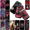 for Samsung Galaxy S20 S22 S21 FE Ultra Plus A07 A17 A15 A16 A25 A57 A37 Phone Cover Case Akatsuki Madaras Narutos Uchiha Itachi