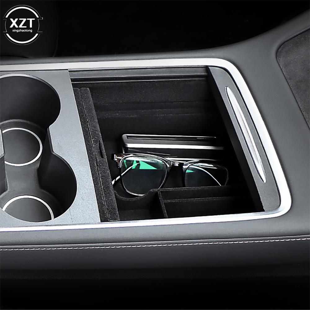 For Tesla Model 3 Y 2024/2024 Car Central Armrest Storage Box Organizer Center Console Case For Tesla Model 3 2024 Accessories