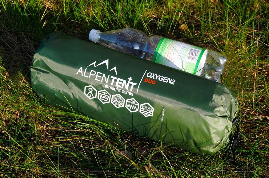 AlpenTent Oxygen 2 Duo Two-Person Tent 2.1 kg Lightweight