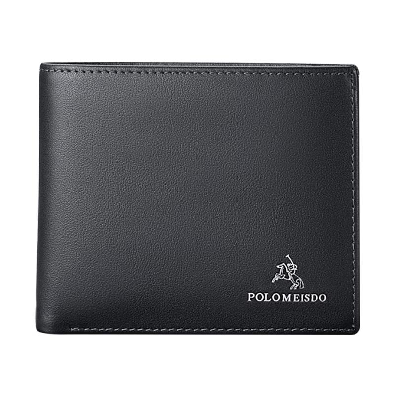 

Paul Meister Men s Short Bi-fold Genuine Leather Wallet Gift Box Edition