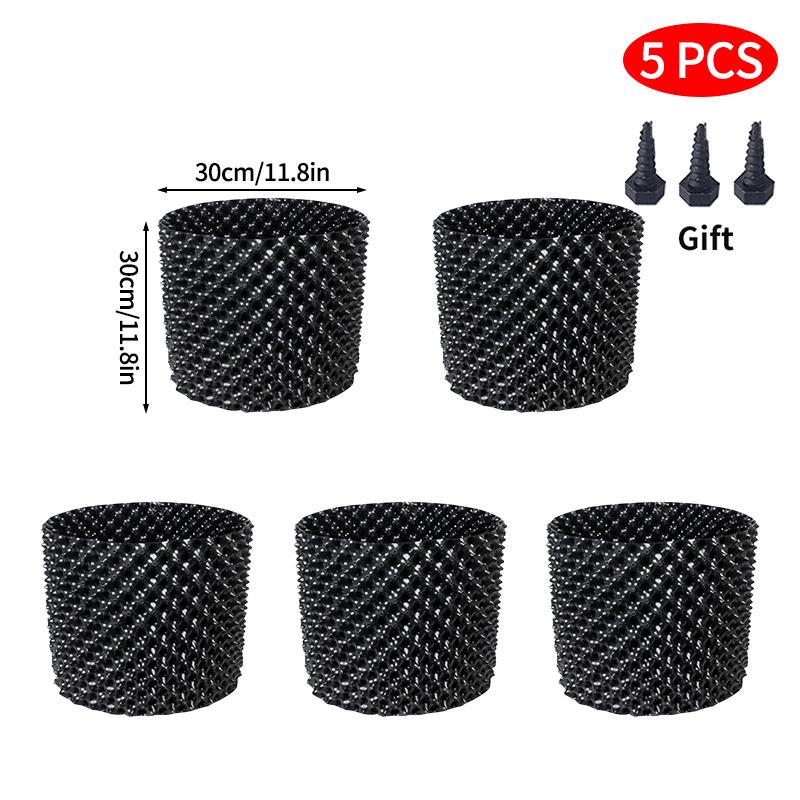 1/5Pc 7Size Air Pruning Plant Root Control Nursery Pot Trainer Fast Root Grow Container Drainage Planting Pot Garden Bonsai Tool
