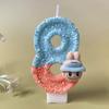 Creative Handmade Digital Candle Birthday Cake for Party Birthday, Cute Candle Accessories for Children's Birthday Celebration