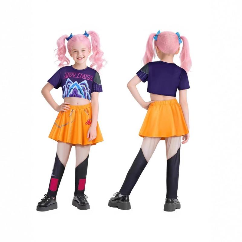 K-POP witch hunter cosplay costume for children's Korean Wave superstars Rumi, Mira, Zoe cosplay costume