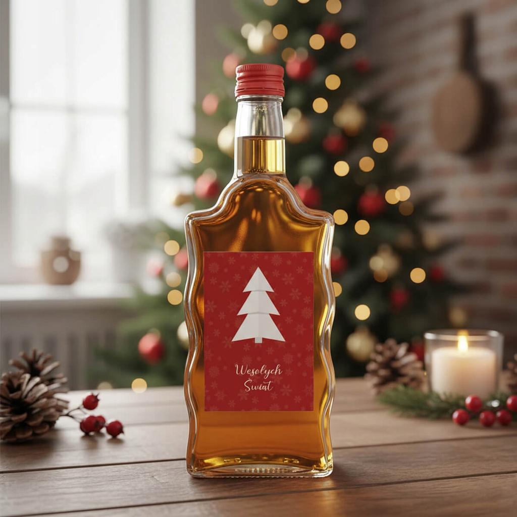 10x CHRISTMAS LABELS for Alcohol Bottles