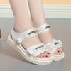 Sports Sandals Women's Summer New Versatile Muffin Thick-soled Flat-soled Student Soft-soled Beach Sandals