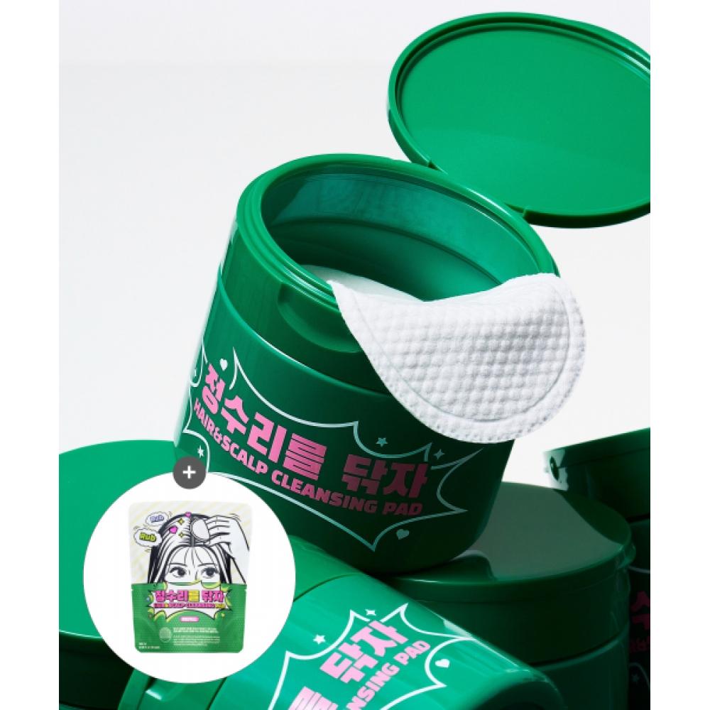 

Dongkook Pharm [2pack] Cleaning Pad 30 Sheets+refill 30 Sheets No Sebum Hair Pad FREE
