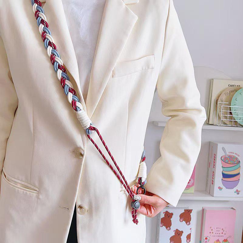 Colorful Phone Lanyard: Adjustable, Anti-lost Rope for Bag, Keychain, Kettle, or Speaker
