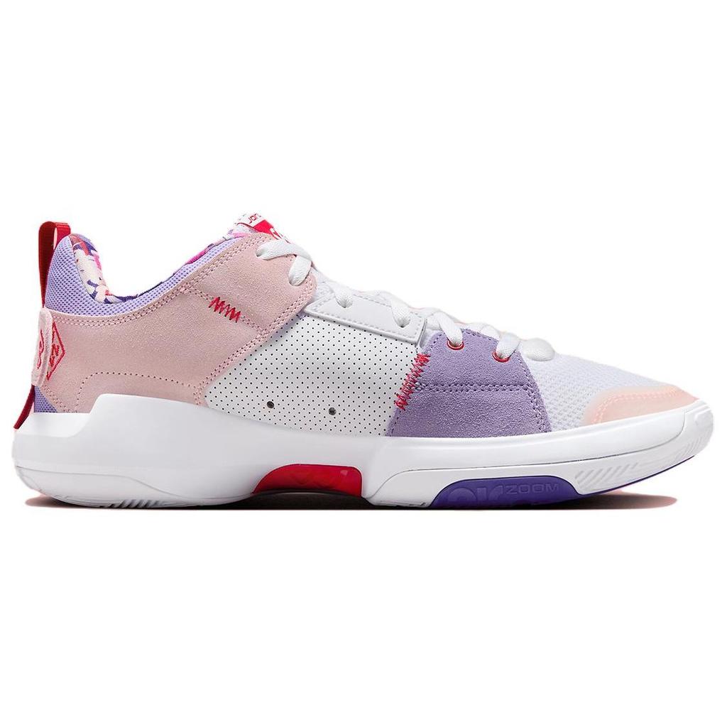 Jordan One Take 5 Weiß Arctic Punch Lila Puls University Rot Durchscheinende Außensohle FQ3098-100