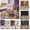 Calendario dell'Avvento di Natale Calendario Countdown Drago di Natale con 24 Decorazioni Acriliche Giorni Decorazioni Festività Riutilizzabili Scatola Regalo per Amanti Tema