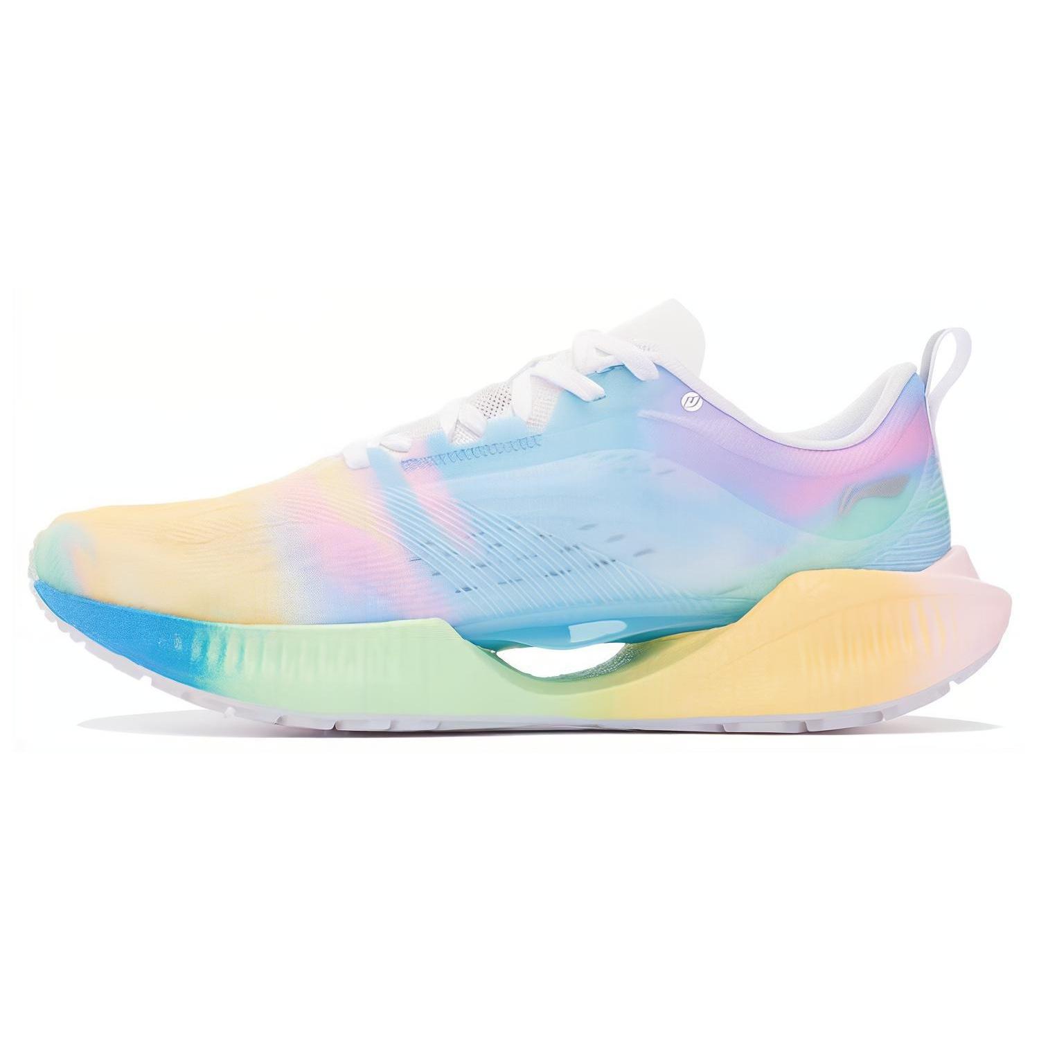 Li-Ning Super Light XIX Blue Yellow Pink Men s ARBS001-36 EU 42⅓