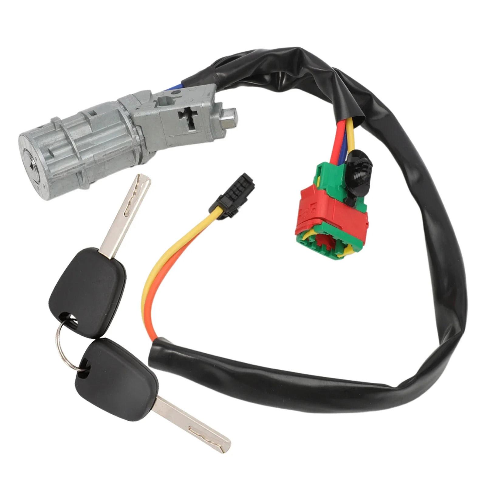 

4162AH 4162AG N0501413 High Compatibility Metal Ignition Cylinder Starter Switch for C2 Quick Response Safety Mechanism 1