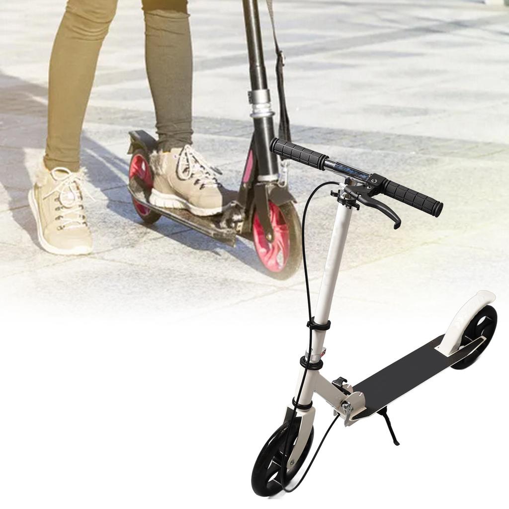 Scooter for Teens Adults Portable Foldable Scooter with Handbrake for Indoor Outdoor