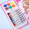 Cartoon Puzzle Crayon Watercolor Book Set Educational Astronauts Coloring Book Painting Book Gift