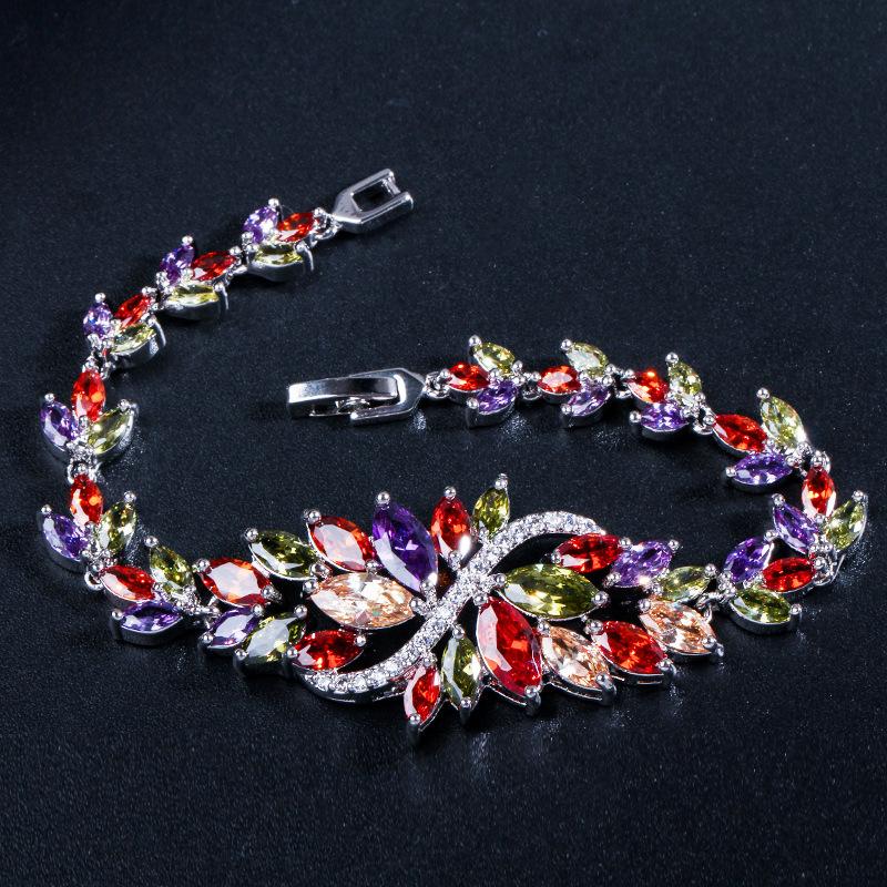 Ki0071 Dinner Banquet Dress Set, Noble Color Zircon Set, Color Retention