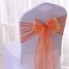 1 Pcs Lace Chair Sashes Elegant Premium Quality Chair Ribbons Bows Chairs Tie Back Chairs Decoration For Wedding Banquet Party