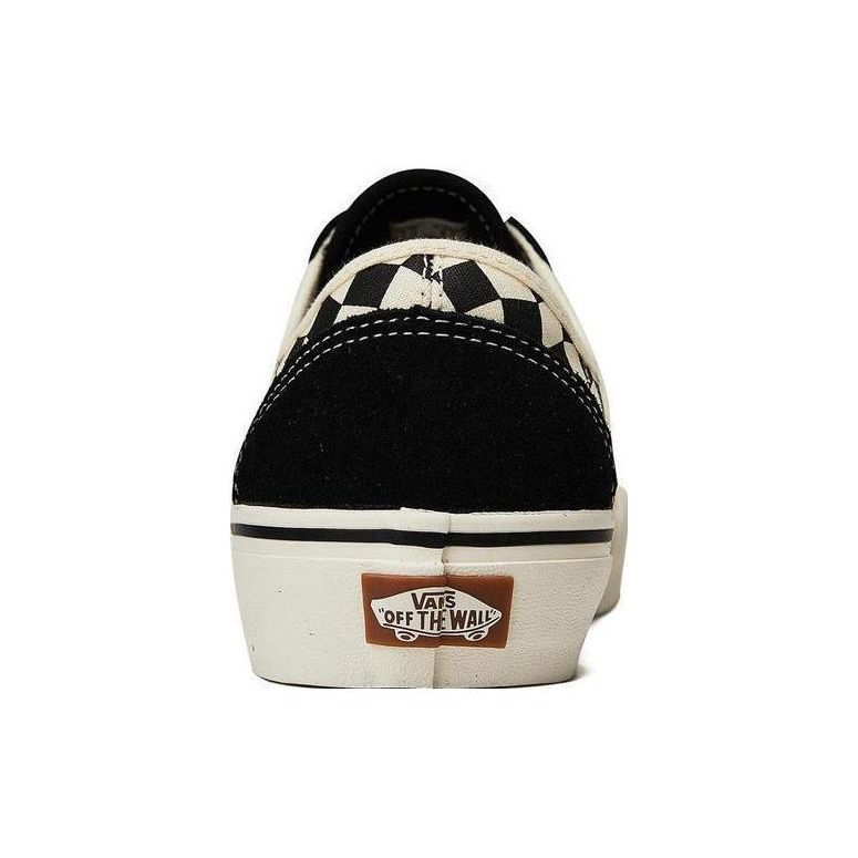 Vans Style 136 Comfortable Versatile Trendy Low-Top Skate Shoes Unisex Sneaker Black White VN000DNCKIG