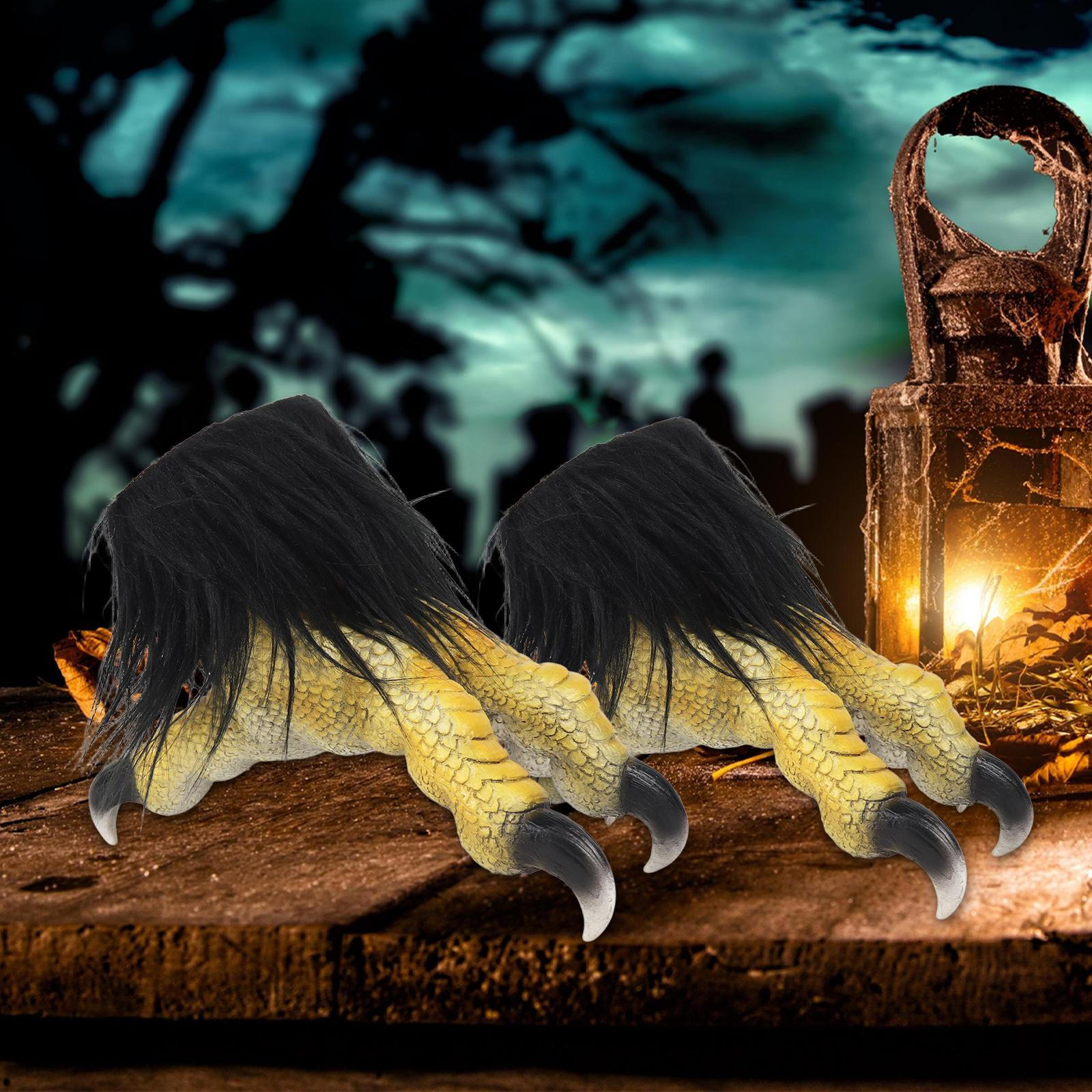 

Перчатки «Орлиные когти» Реалистичные Косплей Волосатые Когти для Сценических Выступлений Роли