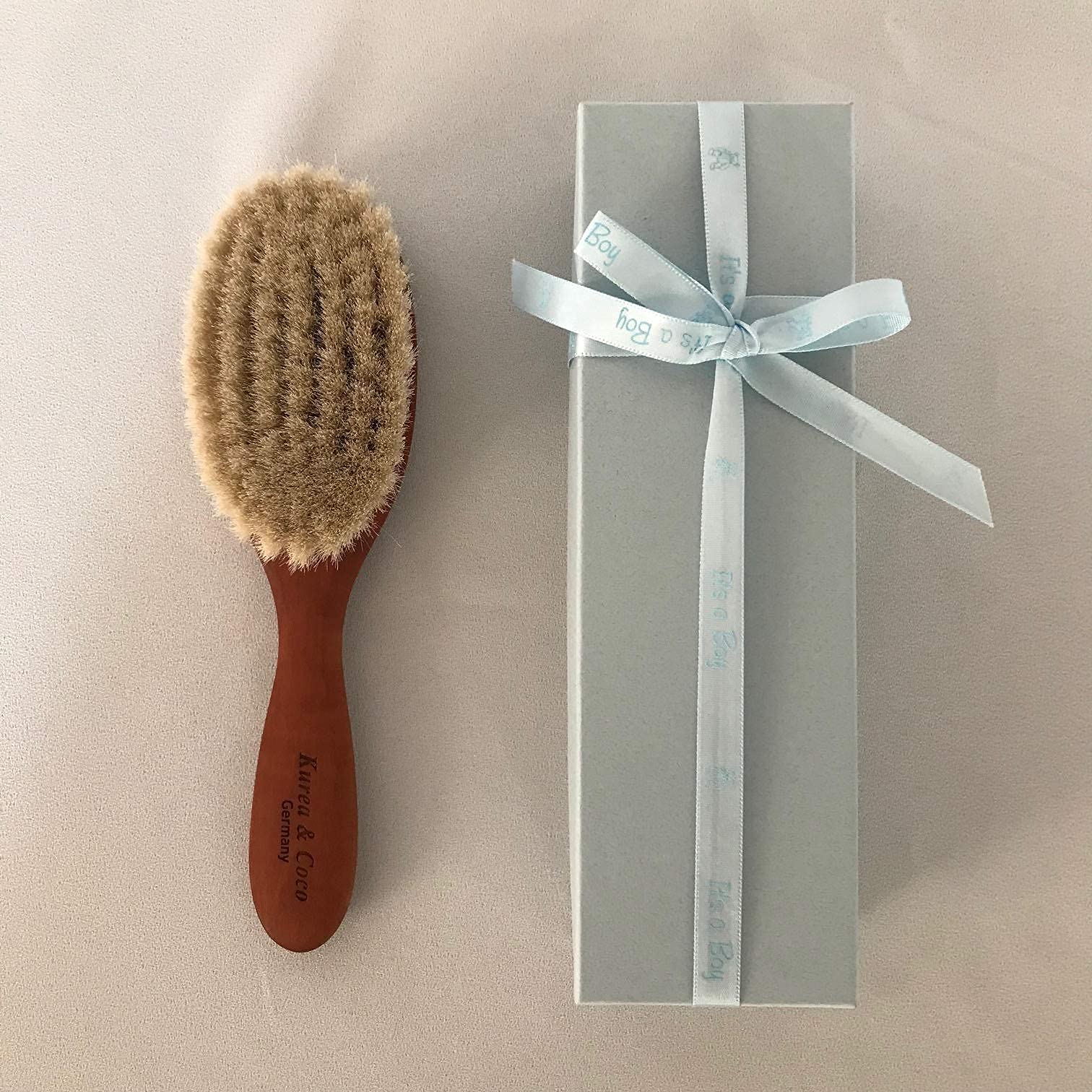 

Детская расческа Сделано в Идеально как или для детского душа Все Все (козья шерсть) Германия. подарок для мальчика, подарок, подарок! завернутый. кашемир. натуральный. ручной работы.