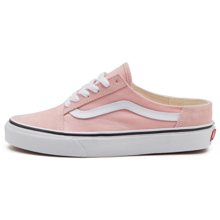 

Vans Old Skool Холщовые Повседневные Низкие Кеды для Скейтбординга Унисекс Розовые Белые VN0A4P3Y9AL 36