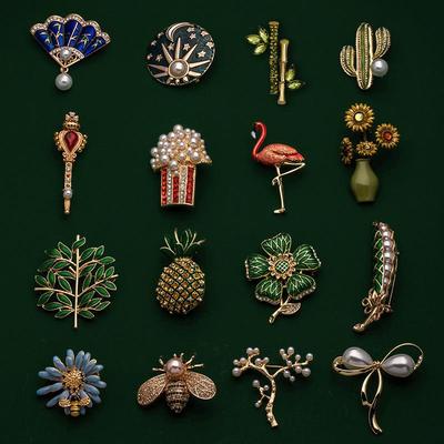Cute Fashion Animal & Fruit Lapel Pin Brooch Badge for Backpack