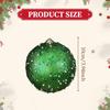 4 Pieces Christmas Ball Ornaments Tree Decorations for Restaurant