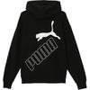 Puma Essential Big Logo Letter Sports Casual Loose Hoodie Unisex hoodies Black 681939-01