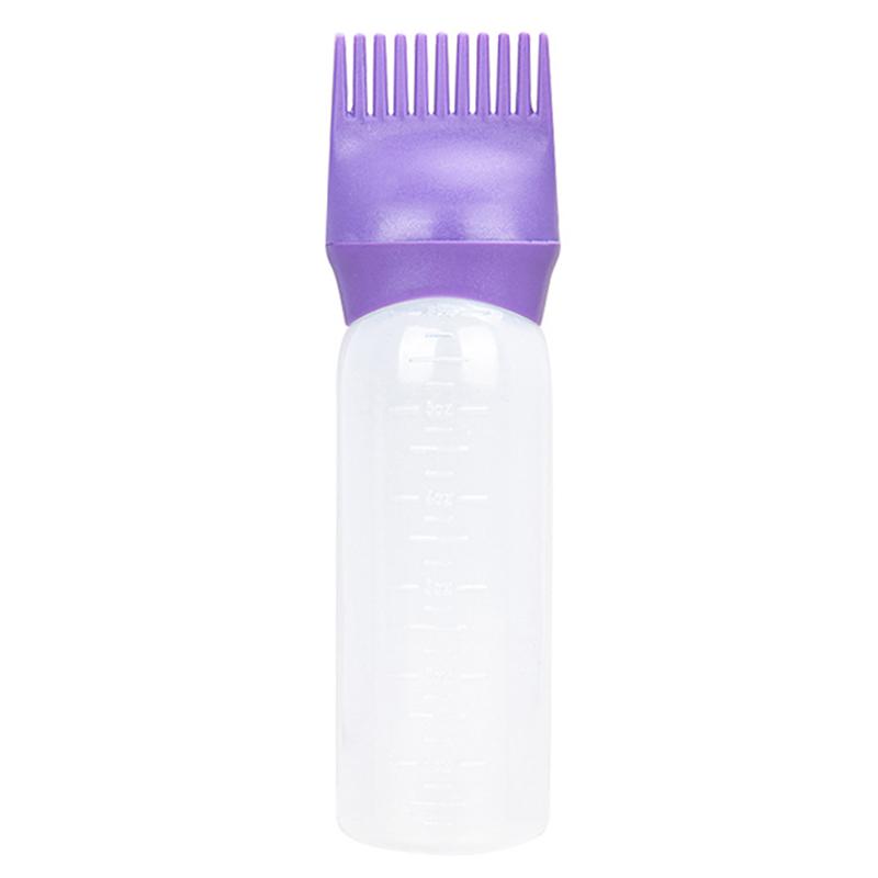 

120 мл краска для волос шампунь флакон аппликатор окрашивание кисть для мытья волос фиолетовый