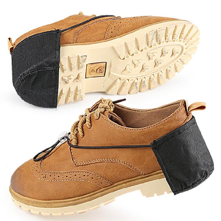 Breathable Dustproof Shoe Heel Cover with Elastic Strap Light Weight Shoe Heel Protector for Daily Driving Hiking