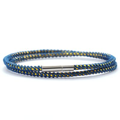 Einfaches Seilarmband Unisex Edelstahlarmband Glücksrotes Armband Geschenk für Liebende Stoffarmband Armband Schmuck