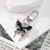 Resin Butterfly Key Holder Delicate Keychain Stylish and Portable Keyring Fashion Ornament Unique Bag Charm for Women