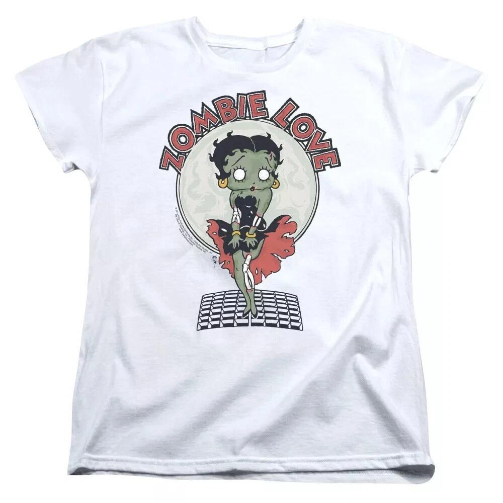 Женская футболка Betty Boop  Breezy Zombie Love XL