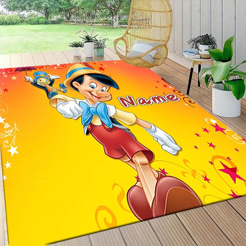 Custom Name Piglet's Night Garden Carpet Rug Customizable Soft Washable Anti-Slip Home Living Room Sofa Mats Personalized Rug. 0909395