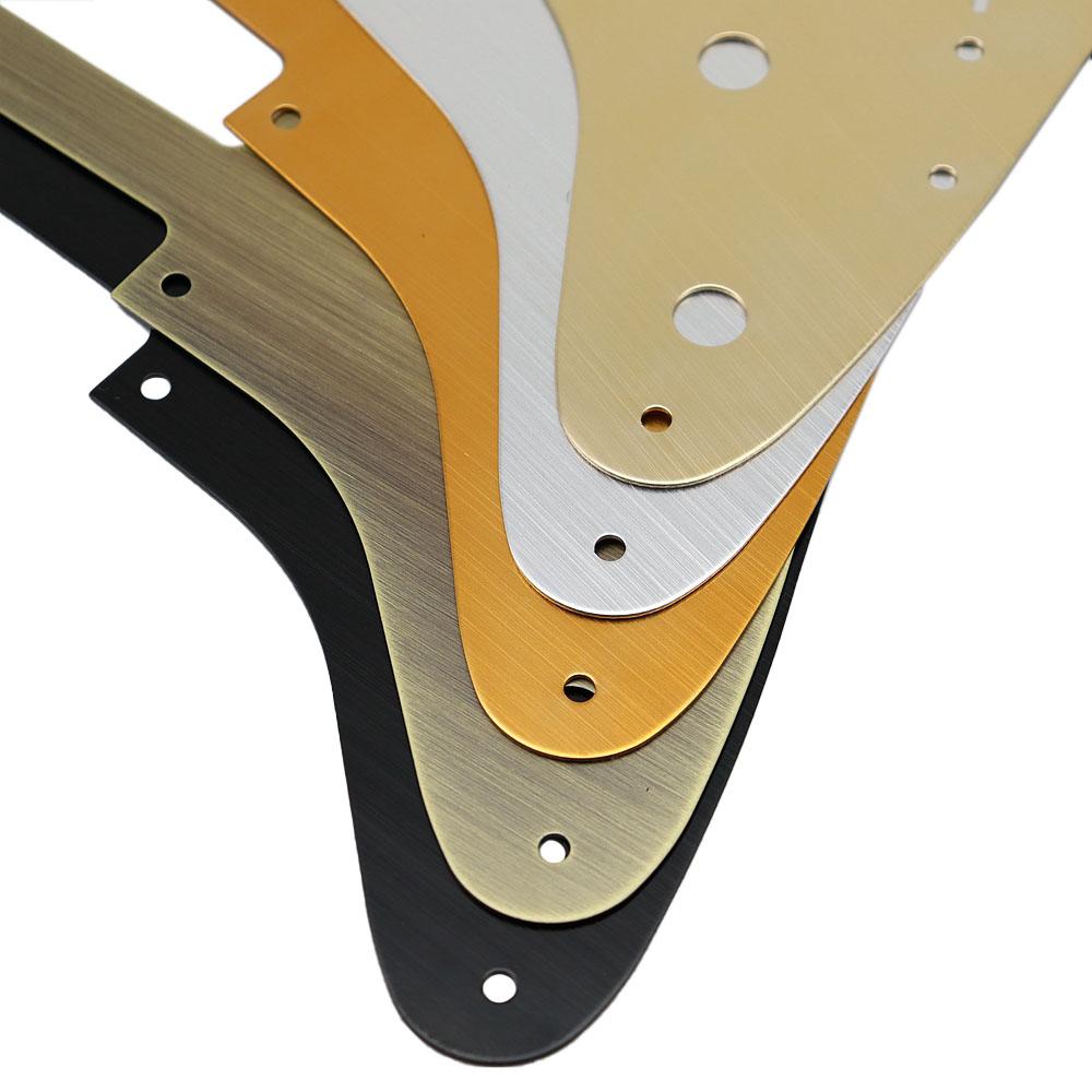 1Pcs Metal Guitar Pickguard SSH Guitar Pickguard Scratch Plate For ST SQ Style Electric Guitar