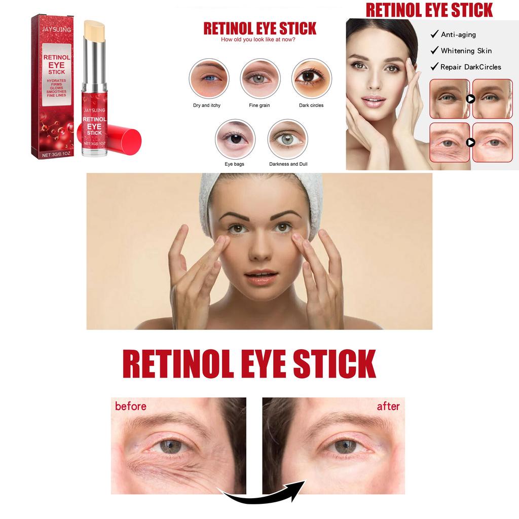 Jaysuing Retinol Anti-wrinkle Eye Cream Hydrating Moisturizing For Dark Circles And Puffiness
