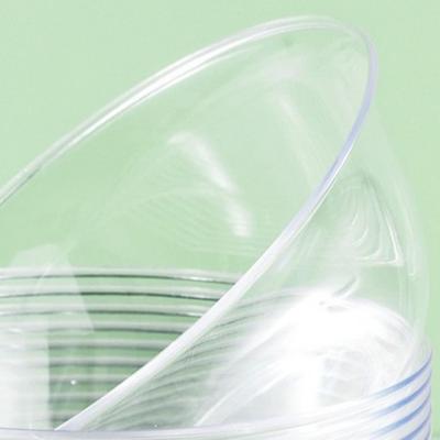 25 Stück Lebensmittelqualität Kunststoff Einweg-Mittagesschale Dick Transparent Hot Pot Tischgeschirr Küchenzubehör Suppenschale