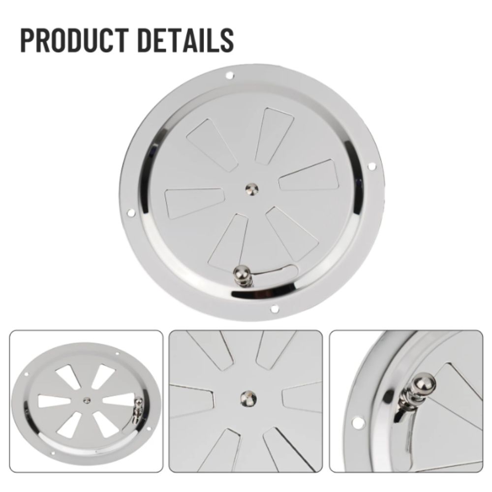 316 Stainless Steel Boat Air Vent Anti-corrosion Ventilation Plate  Marine Environment