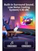M5pro Mini HD Portable Home Projector - Wireless & Wired Connectivity