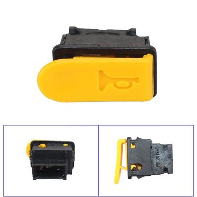 Yellow and Black Motorcycle Electric Vehicle Switch for Easy Installation